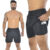 Kit 3 Shorts Bermuda Masculino 2 em 1 Short Duplo Sport para Ciclismo Academia e Corrida