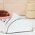 Kit 20 Porta Guardanapo Meia Lua Branco De Mesa Mdf