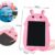 Tablet Infantil Lousa Mágica Tela Lcd brinquedo De Escrever E Desenhar Menino e Menina Coelho 8,5 Polegadas