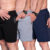 Kit 3 Shorts Masculino Com Ziper Anti-Furto – Bermuda masculina tactel com 10% De Elastano Impermeável