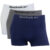 Kit 3 Cuecas Boxer Masculina Reebok Microfibra Premium Lisa