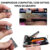 Grampeador Tapeceiro + Grampo 10mm acompanha 1000 ou 4000 grampos Tapeceiro Compatível 10mm até 14mm