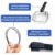 Kit 3 Palhetas Limpador De Parabrisa Dianteiro + Traseiro Para Ford Escort 1993 1994 1995 1996 1997 1998 1999 2000 2001