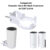 Suportes de Parede Roteador Mesh Tp Link Ac1200 Deco M4 E4 Ref.: S002