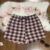 Smara Modas Shorts Bermuda em Viscolaycra Xadrez Feminino Dormir Confortável do P ao G1
