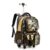 Kit Mochila Infantil Rodinhas Escolar Menino Masculino Reforçado