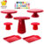 Kit Mesa de Festa – 1 Boleira Cake Slim 17×22 , 2 Boleira Cake Renda 19cm , 2 Mini Cake Slim e 2 Bandeja 20×13