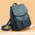 Mochila Feminina Média De Qualidade De Costas Em Couro Sintético cangurus S2319 LING