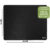Mouse Pad Gamer Tecido Emborrachado Antiderrapante 180mm x 220mm x 10mm Preto