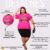Kit 2 Blusas Pluz Size Feminina Estilosa Tecido Com Elastano Confortável Moda Pluz Camiseta G1 e G2