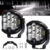 Par Farol Milha Led Off Road Trilha Gaiola Jeep Trator Utv Baja auxialiar Caminhão Expedição Jipe