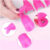 Kit 10 Peças Acessório De Manicure /Presilha / Prendedor De Unha De Plástico Uv Gel Polish Para Manicure