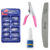 Kit Alongamento de Unha – Alicate + Unha Bailarina Transparente + Cola com Pincel + Lixa