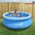 Piscina Infantil 1400 Litros Inflavel Splash com Kit Reparo -Black Fiday