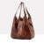 ✅Bolsa Feminina Vintage De Grande Capacidade Em Couro PU, Pode Ser Usada Como Bolsa De Mão Ou Tiracolo
