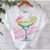 Camiseta Estampada Margarita Girl 100% algodão