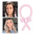 KIT 4 Peças Com Modelador de Cachos Heatless em Cetim + 2 Xuxinha Cetim + Touca Dupla Face – Protege e Define – GRACE