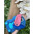 Capa capinha case de Telefone Stitch Orelha com Alça Silicone Macio 3D para iPhone 11, 12, 13, 14, 15 Pro Max