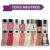 Kit 42 Esmaltes Nati Coleção Tons Vermelhos Glitter Lançamento Mais Vendidos Colorfix