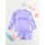 HT VEST Conjunto de Praia Infantil com Proteção UV e Estampa Divertida 2024 I3118