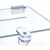 Urna Quadrada 20 Cm X 20 Cm – Cristal – Promoção!!