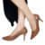Scarpin Feminino Caramelo Bico Fino Salto Baixo Confortável