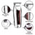Kit Máquina Corte Cabelo Profissional + Máquina Acabamento + Shaver Kemei + Kit Tesouras e Navalhete