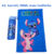Garrafa de Água Squeeze Garrafinha 700ml Stitch Escola Academia Trabalho Escolar Criança Adulto