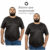 Kit 2 Camiseta Plus Size Combo com 2 Dry Fit Masculina – Treino Academia Esportes Corrida Casual – Envio Rápido