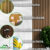 Kit Painel Ripado em MDF 20 Placas 45x11cm Autocolante Premium Decoração de Quarto Sala Escritório