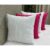 Kit Com 4 Capas de Almofada Tecido Micropercal Liso 45 cm x 45 cm Para Sala Sofá Moderna Toque Macio