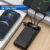 Carregador Portátil 20000mAH Power Bank Com 4 Tipos De Cabo (Lightning, TIPO -C, V8, USB) Com Visor