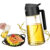 Porta Azeite Vinagre Óleos Spray 2×1 Borrifador Cozinha 500ml