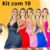 Kit 10 Camisolas Sensual Com Calcinha Fio Baby Dool Pijama Feminino Com Renda Roupa de Dormir