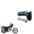 Pedaleira Traseira Completa Com Suporte Moto Suzuki Intruder 125