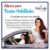 Adesivo Recém Habilitada Paciência Carro Motorista Flork CNH Placa Veículo Acessório Feminino