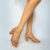 Sandália Feminina Salto Bloco 8cm Tira Com Strass Vizzano Original Confortável Elegante Social Festa