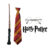 Fantasia do Harry Potter Infantil e Adulto Bruxo Varinha Óculos Gravata Grifinória Menino e Menina Cosplay Carnaval