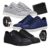 Kit 3 Sapatênis Masculino Tênis Casual Masculino + Relógio Carteira e Cinto Várias Cores