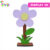 Enfeite de Mesa Flor Rosa Display 3D Mdf Decoração Aniversário SVB Móveis e Festas