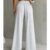 Calça de moletom com cintura elástica de cor sólida, calça larga casual para roupas femininas
