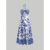 SV Vestido Cami longo Estampado Feminino