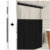 Kit Cortina Box Banheiro + Varão Extensivel 1,10 a 2,00 metros Para Banheiro Ajustável