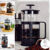 Cafeteira Prensa Francesa 600/300ml Cremeira Amante Café Chá Artesanal Leite Cremoso Chef Cozinha