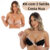 Kit 2 Sutiã Costa Nua Com Alça De Silicone Removível e Ajustável Com Bojo Promoção Sutian