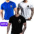 KIT 3 Camisetas , camisa Masculina Estampada Trio Coqueiros Gola Redonda e LOS ANGELES -OU 1 UNIDADE