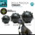 Kit 2un Bola Bolinha Cravo Maciça Resistente 75mm 85mm 95mm para Cachorro – Linha Black 2d Pet