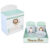Porta Fralda e Kit Porcelana Safari Baby Verde e Branco