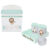 Porta Fralda e Kit Porcelana Safari Baby Verde e Branco