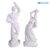 Estatua Casal Ciganos Fortuna Prosperidade 28cm Gesso Decoracao Imagem Cigana